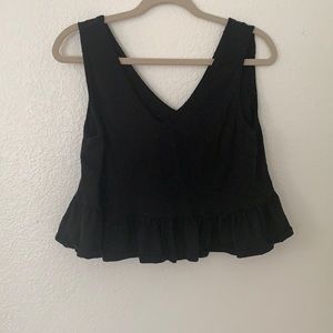 Cropped tank top